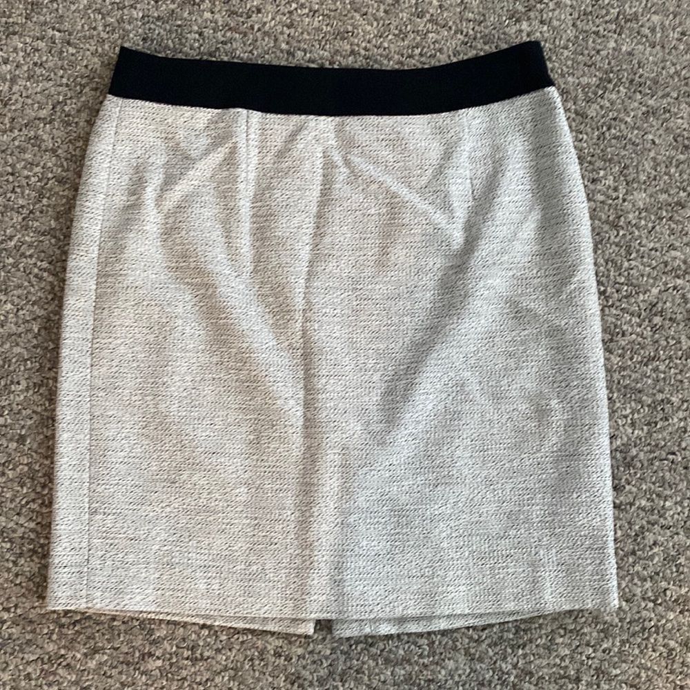 Woman’s business skirt.